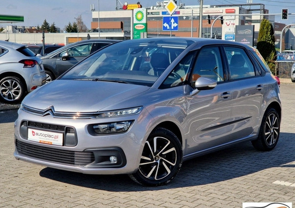 wielkopolskie Citroen C4 SpaceTourer cena 53900 przebieg: 136900, rok produkcji 2019 z Piekary Śląskie